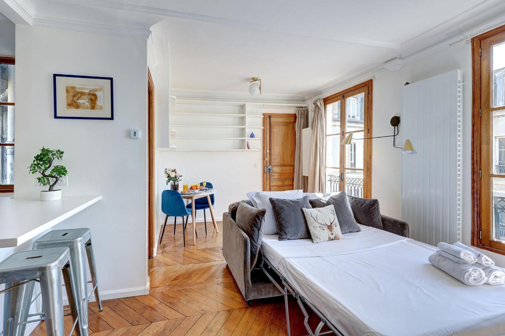 Marais - 1Br Apartment Paris Luaran gambar