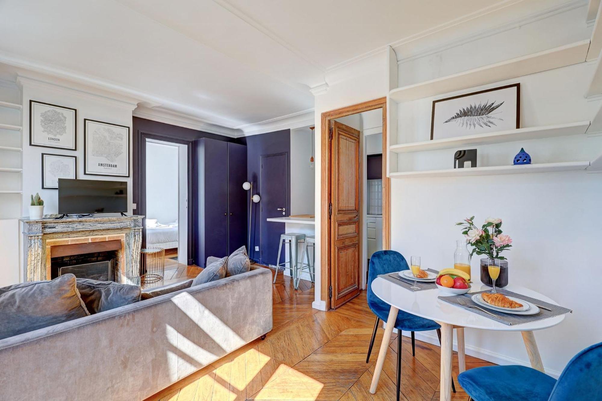 Marais - 1Br Apartment Paris Luaran gambar