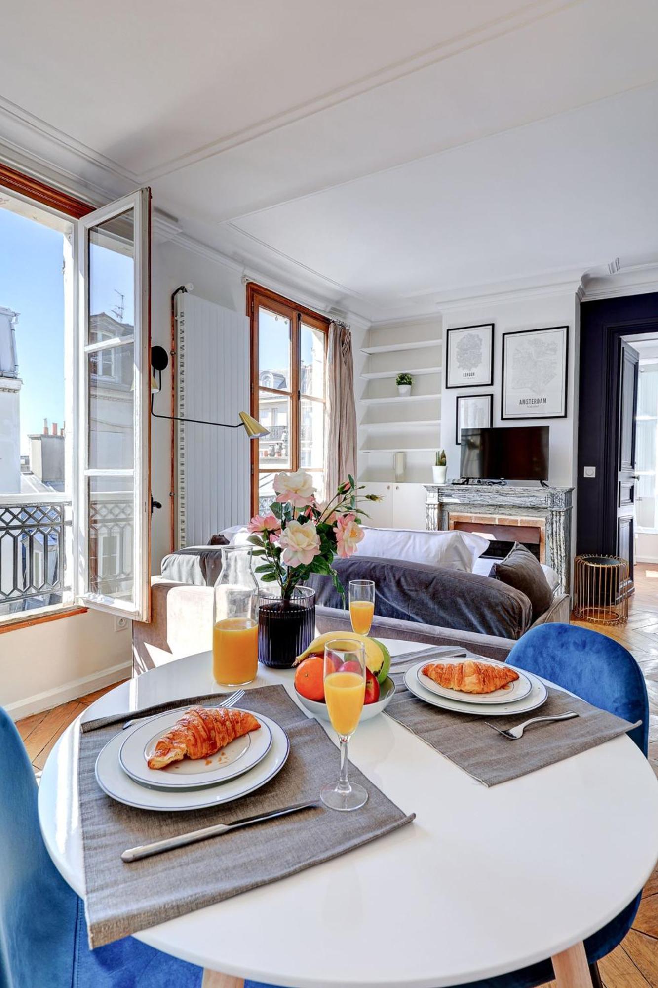 Marais - 1Br Apartment Paris Luaran gambar