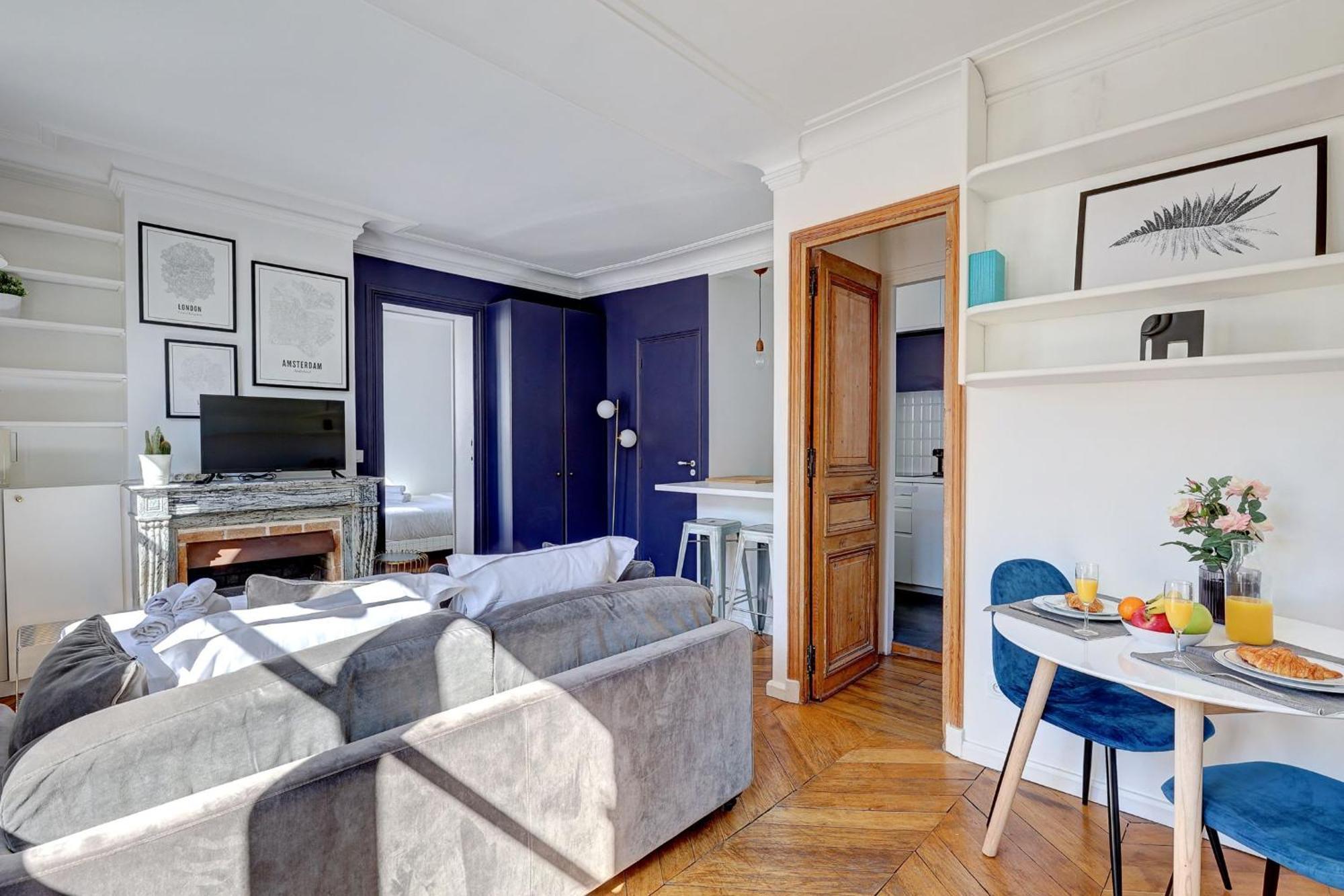 Marais - 1Br Apartment Paris Luaran gambar