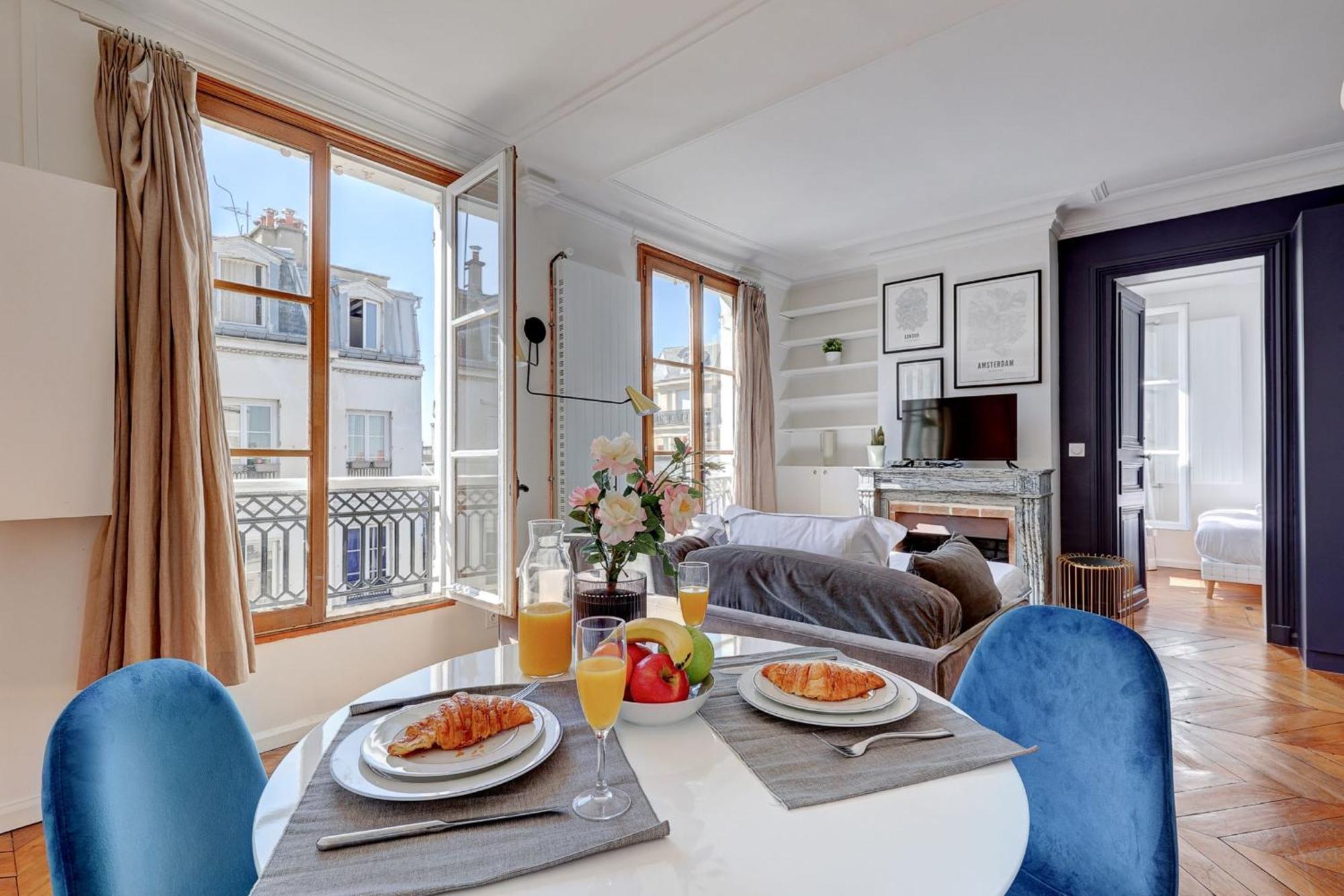 Marais - 1Br Apartment Paris Luaran gambar